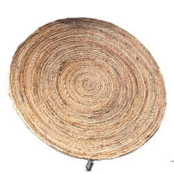 Talerz BOHO trawa morska naturalny Dekoracja Ozdoba wisząca 90cm